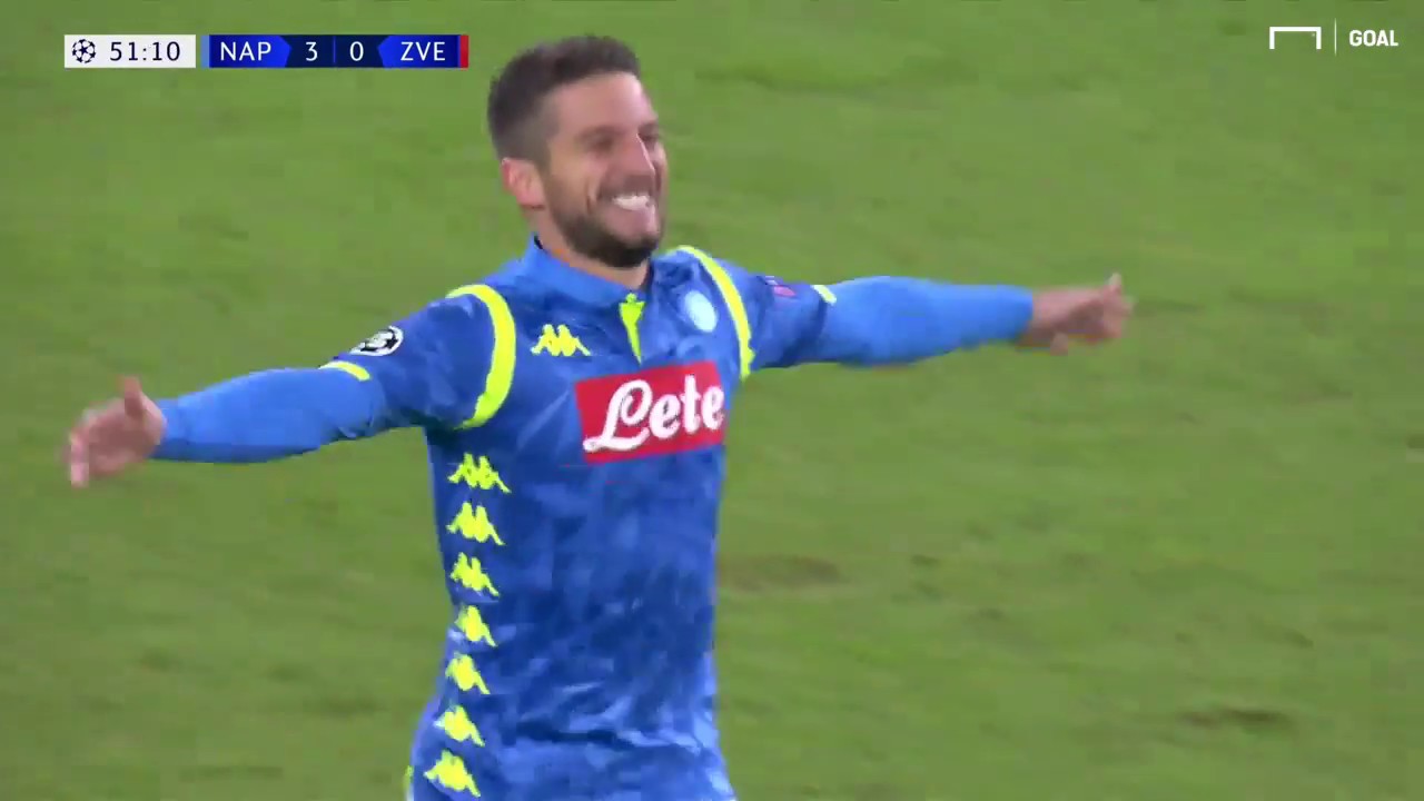 Napoli vs Crvena Zvezda (3-1) UEFA Champions League Highlights